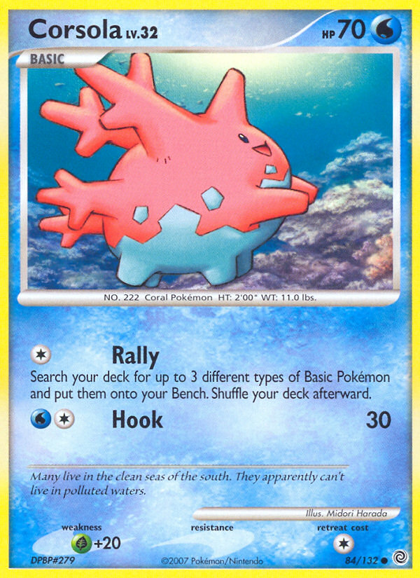 Corsola 84/132 Secret Wonders