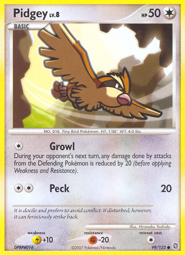Pidgey 99/132 Secret Wonders