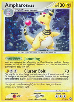 Ampharos 1/132 Secret Wonders