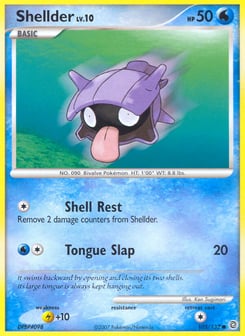 Shellder 105/132 Secret Wonders