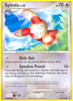 Spinda 111/132 Secret Wonders