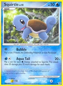 Squirtle 112/132 Secret Wonders