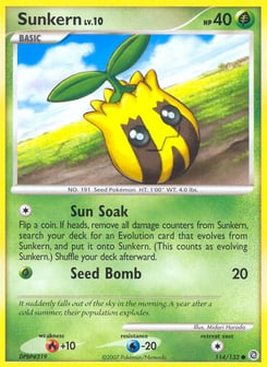 Sunkern 114/132 Secret Wonders