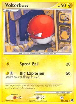 Voltorb 117/132 Secret Wonders