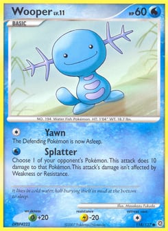 Wooper 118/132 Secret Wonders