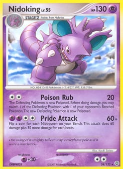Nidoking 34/132 Secret Wonders