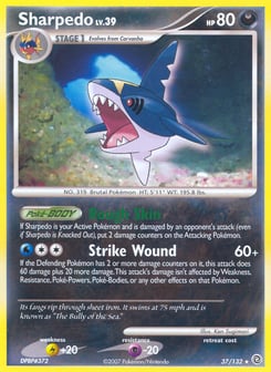 Sharpedo 37/132 Secret Wonders
