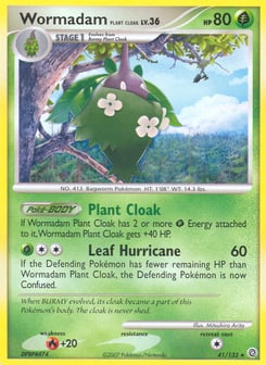 Wormadam Plant Cloak 41/132 Secret Wonders