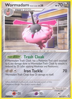 Wormadam Trash Cloak 43/132 Secret Wonders