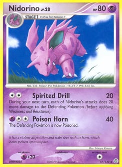 Nidorino 57/132 Secret Wonders