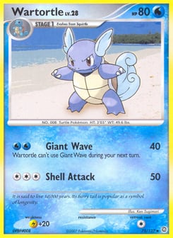 Wartortle 75/132 Secret Wonders
