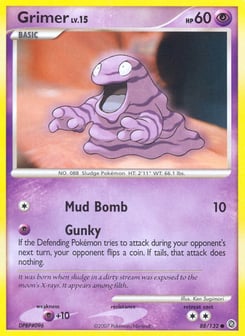 Grimer 88/132 Secret Wonders