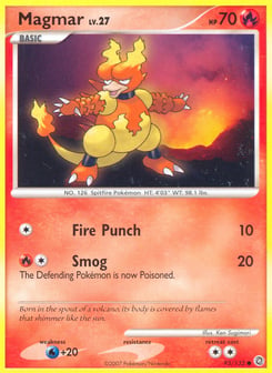 Magmar 93/132 Secret Wonders