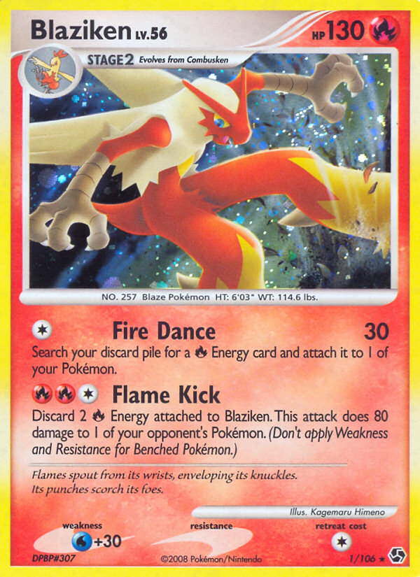 Blaziken 1/106 Great Encounters