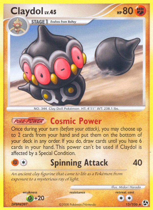 Claydol 15/106 Great Encounters