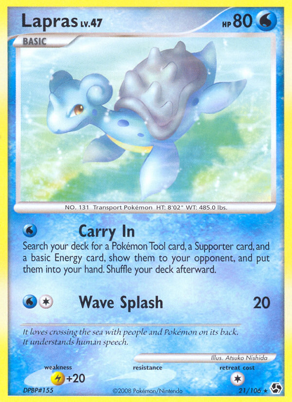Lapras 21/106 Great Encounters