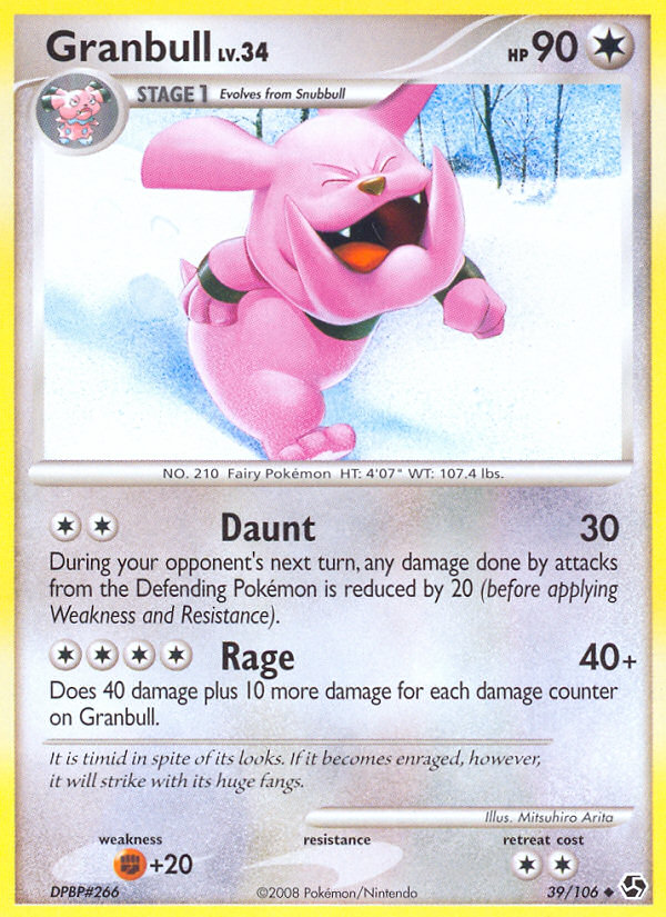 Granbull 39/106 Great Encounters
