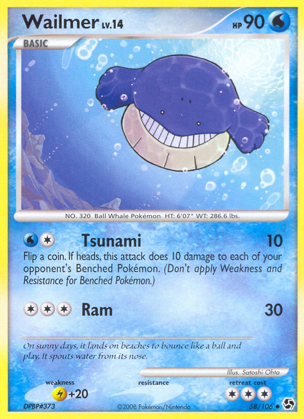 Wailmer 58/106 Great Encounters