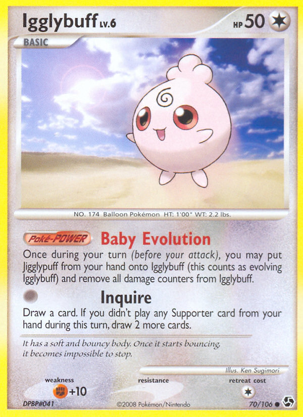 Igglybuff 70/106 Great Encounters