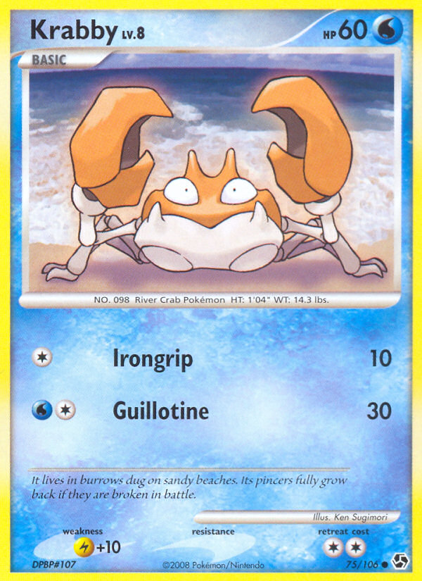 Krabby 75/106 Great Encounters