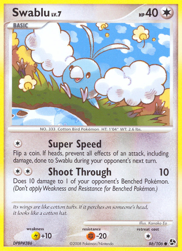 Swablu 86/106 Great Encounters