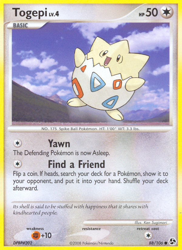 Togepi 88/106 Great Encounters
