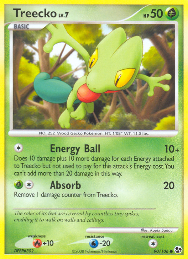 Treecko 90/106 Great Encounters