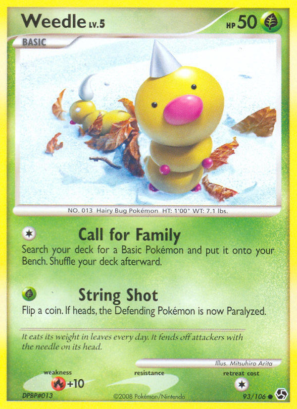 Weedle 93/106 Great Encounters