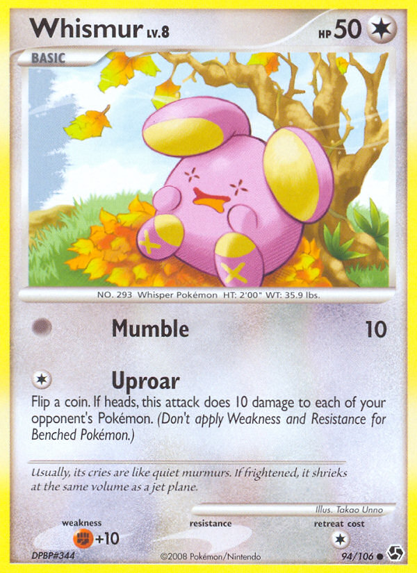 Whismur 94/106 Great Encounters