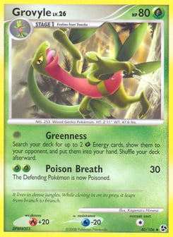Grovyle 40/106 Great Encounters