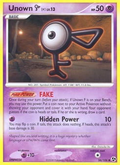 Unown [F] 56/106 Great Encounters