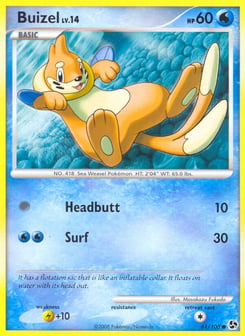 Buizel 61/106 Great Encounters