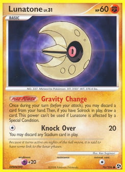 Lunatone 76/106 Great Encounters