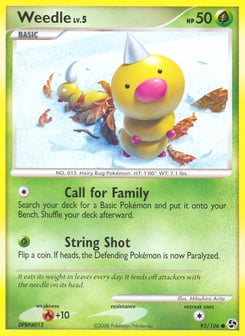 Weedle 93/106 Great Encounters