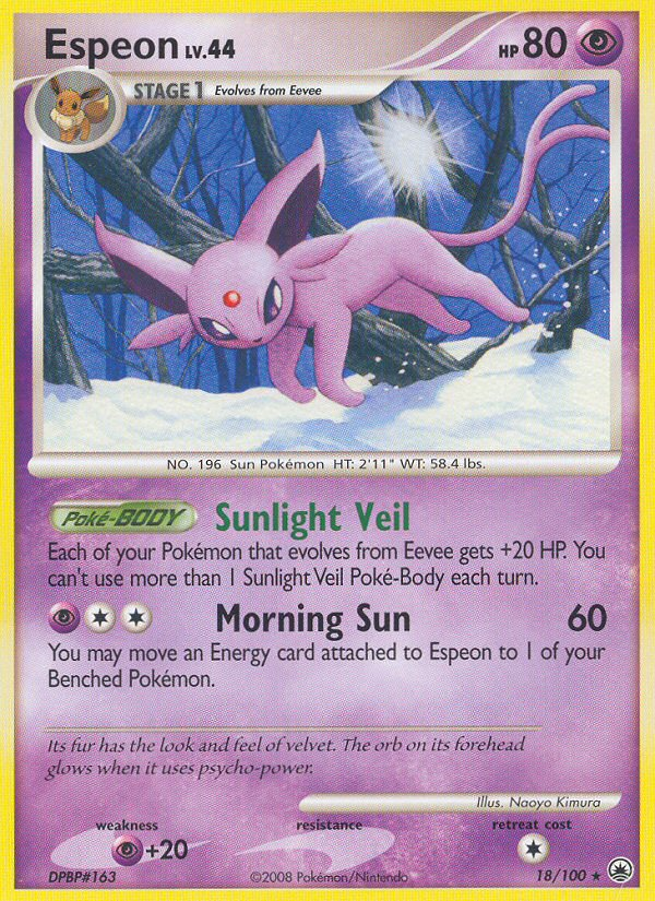 Espeon 18/100 Majestic Dawn
