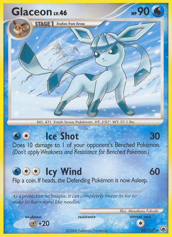 Glaceon 20/100 Majestic Dawn