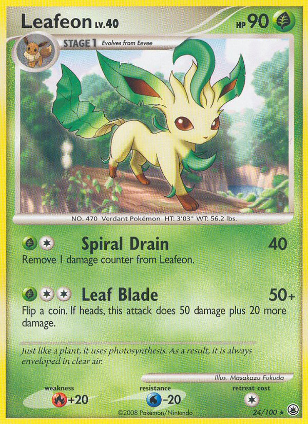 Leafeon 24/100 Majestic Dawn
