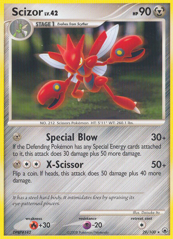 Scizor 29/100 Majestic Dawn
