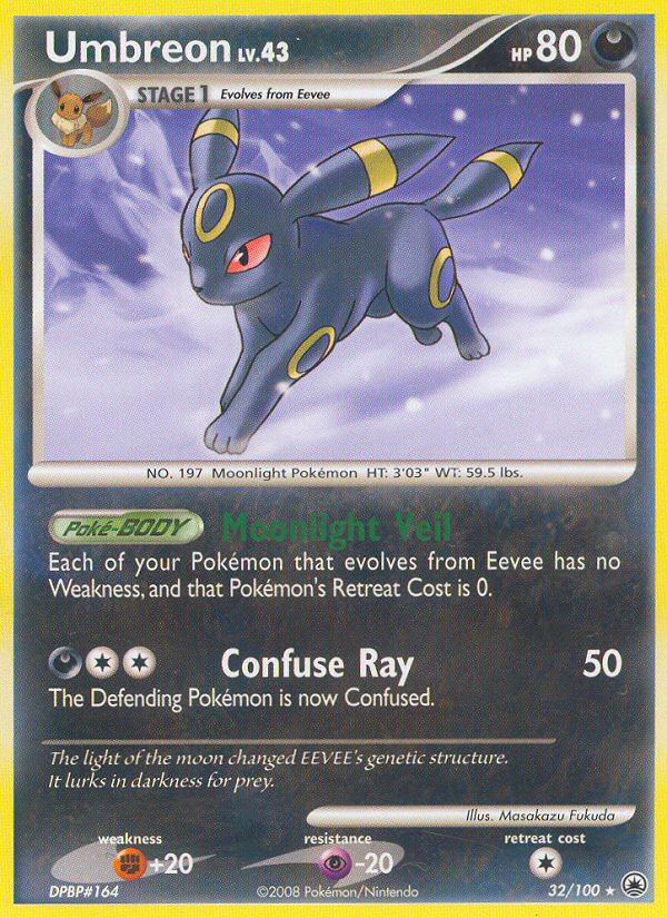 Umbreon 32/100 Majestic Dawn