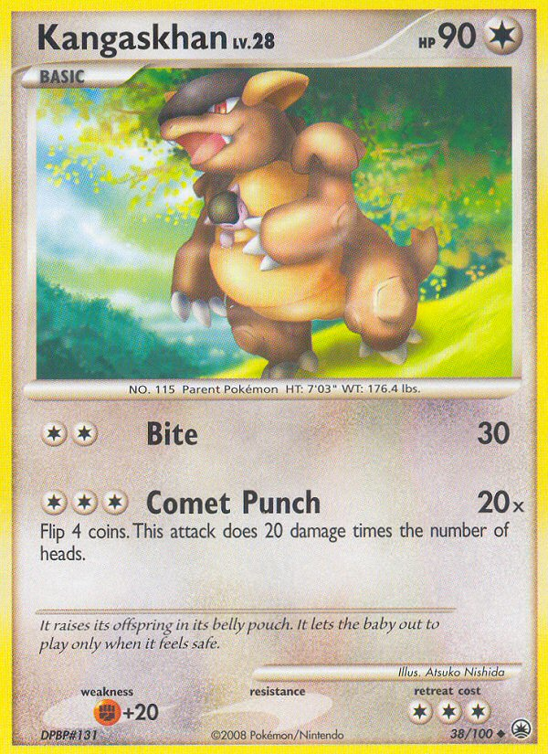 Kangaskhan 38/100 Majestic Dawn