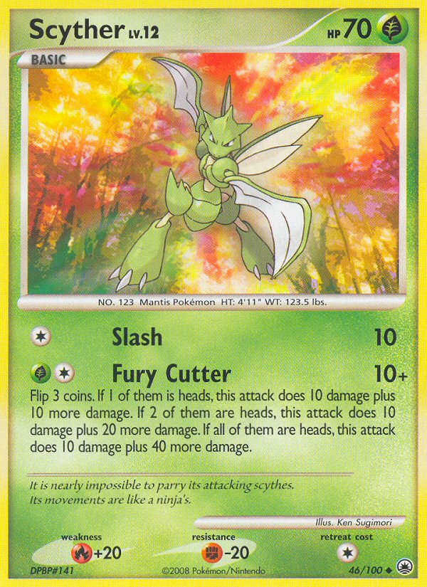 Scyther 46/100 Majestic Dawn