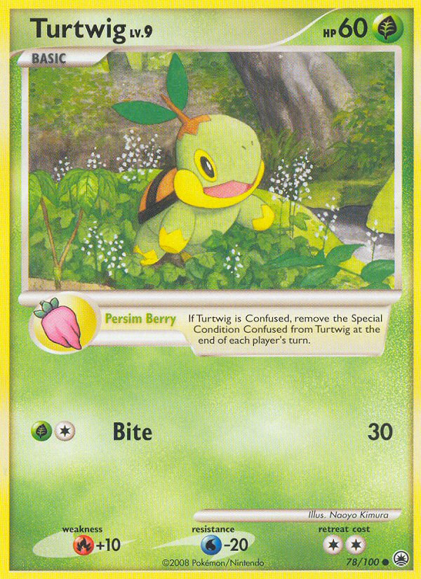 Turtwig 78/100 Majestic Dawn