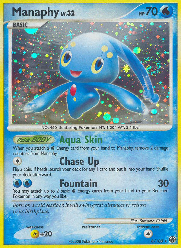 Manaphy 8/100 Majestic Dawn