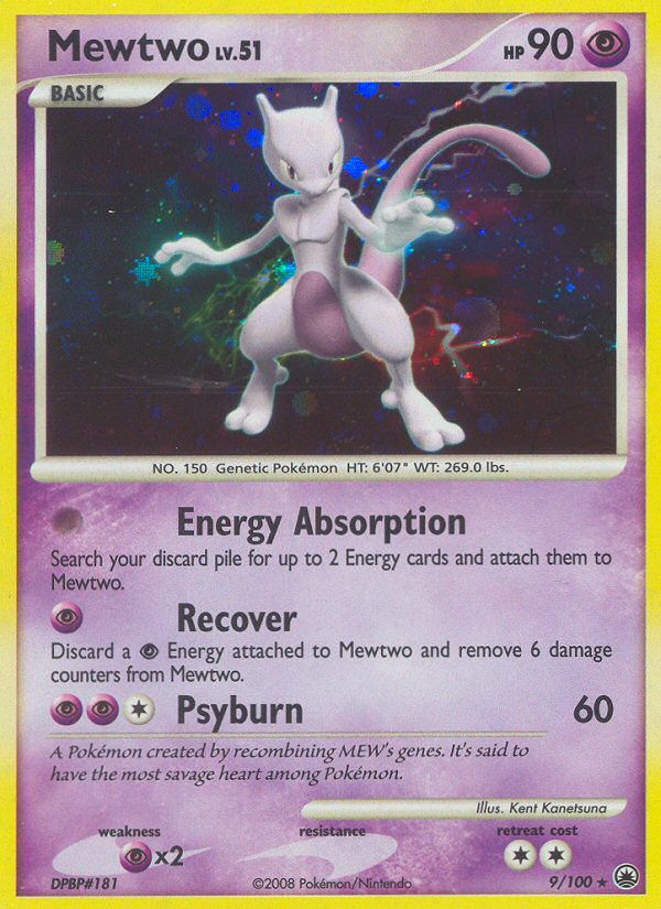 Mewtwo 9/100 Majestic Dawn