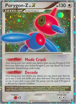 Porygon-Z LV.X 100/100 Majestic Dawn