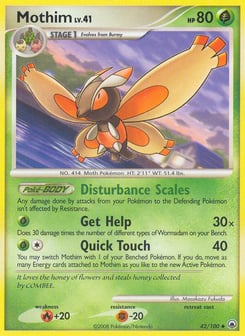 Mothim 42/100 Majestic Dawn
