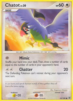Chatot 55/100 Majestic Dawn