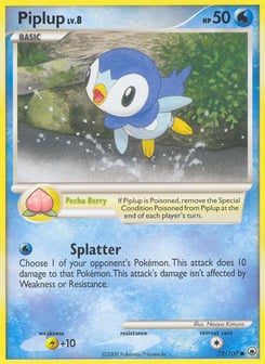 Piplup 72/100 Majestic Dawn