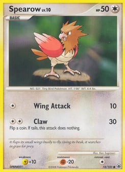 Spearow 74/100 Majestic Dawn