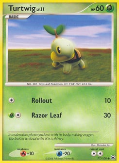 Turtwig 77/100 Majestic Dawn